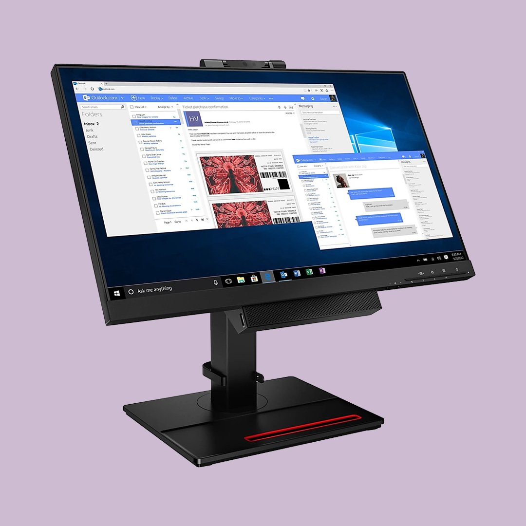 ThinkCentre Tiny-In-One 22 Gen 4 21.5" LCD Touchscreen Monitor - 16:9 - 4 ms with OD - 22" Class - Advanced In-Cell Touch (AIT) - 10 Point(s) Multi-touch Screen - 1920 x 1080 - Full HD (Refurbished)